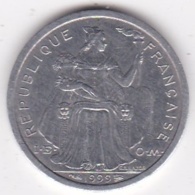 Polynésie Francaise . 1 Franc 1999, En Aluminium - Polinesia Francesa