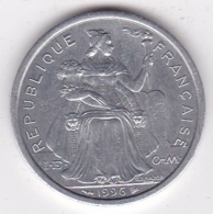 Polynésie Francaise . 2 Francs 1996, En Aluminium - French Polynesia