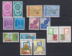 Italy Europa Cept 7 Years (see Scan) ** Mnh (46978) - Collections