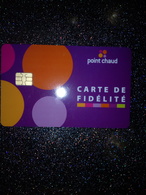 BELGIQUE CARTE A PUCE CHIP CARD CARTE DE FIDELITE POINT CHAUD BOULANGERIE NEUVE MINT - Autres & Non Classés