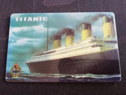 GREAT BRITAIN  PUZZLE 2 CARDS TITANIC LIMITED EDITION, (NOT LOADED) UT433-434  PREPAID MINT     ** 1282** - Otros & Sin Clasificación