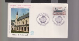 2002 F.D.C  Fontevraud 03 06 1978 Abbaye De Fontevraud  1638 - 1970-1979