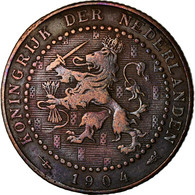 Monnaie, Pays-Bas, Wilhelmina I, Cent, 1904, TTB, Bronze, KM:132.1 - 1 Centavos