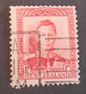 NEW ZEELAND,1D,KING GEORGE VI - Oblitérés