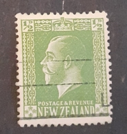 NEW ZEELAND,1/2 D,KING GEORGE VI - Oblitérés