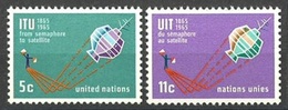 1965	UN New York	152-153	Satellite - America Del Nord