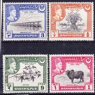 20-017 Bahawalpur 1949 Silver Jubilee Complete Set Mi 22-25 MNH ** - Bahawalpur