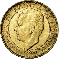 Monnaie, Monaco, Rainier III, 10 Francs, 1950, SUP, Aluminum-Bronze - 1949-1956 Francos Antiguos