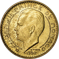 Monnaie, Monaco, Rainier III, 10 Francs, 1950, TTB, Aluminum-Bronze - 1949-1956 Alte Francs