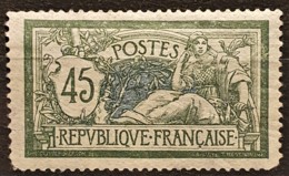 FRANCE 1907 - MLH - YT 143 - 45c - 1900-27 Merson