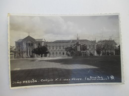 COLEGIO  NOSSA  SENHORA DAS  NEVES        ....   CARTE  PHOTO         TTB - João Pessoa