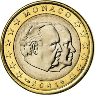 Monaco, Euro, 2001, SUP+, Bi-Metallic, Gadoury:MC178, KM:173 - Monaco