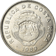 Monnaie, Costa Rica, Colon, 1989, SUP, Stainless Steel, KM:210.2 - Costa Rica