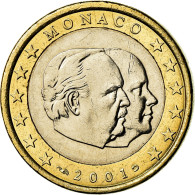 Monaco, Euro, 2001, SUP, Bi-Metallic, Gadoury:MC178, KM:173 - Monaco