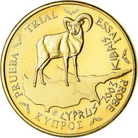 Chypre, 20 Euro Cent, 2003, Unofficial Private Coin, SPL, Laiton - Essais Privés / Non-officiels