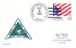 1991 USA  Space Shuttle Columbia STS-40   Commemorative Cover - Amérique Du Nord