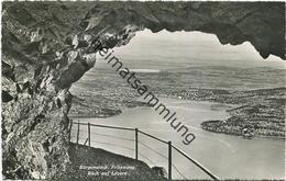 Bürgenstock - Felsenweg - Foto-AK - Verlag Photoglob-Wehrli AG Zürich Gel. 1952 - Sonstige & Ohne Zuordnung