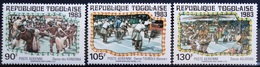 TOGO                       P.A 491/493                        NEUF** - Togo (1960-...)
