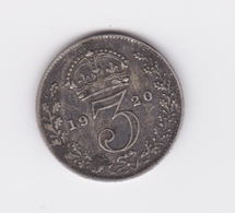 3 Pence 1920 TTB - Sonstige & Ohne Zuordnung