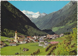 Neustift 1000 M Im Stubaital, Tirol Gegen Stubainer-Ferner Mit Dem Zuckerhütl 3507 M - Neustift Im Stubaital
