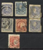 Seven (7) Telegraph Stamps. All Used. (h-010) - Telégrafo