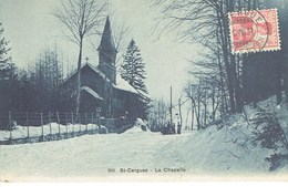 St CERGUES, LA CHAPELLE 1918 - Saint-Cergue