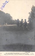 78-RAMBOUILLET-CARTE-PHOTO- CHASSE, LE TIRE DU PRESIDENT DE LA REPUBLIQUE - Rambouillet