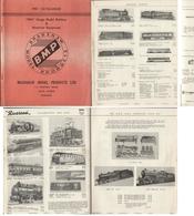 Catalogue BMP BRADSHAW MODEL PRODUCTS 1953 1ST Ed. Rivarossi Trains OO HO - English