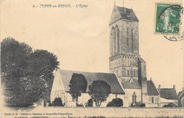 Putot-en-Bessin NA1: L'Eglise 1916 - Altri & Non Classificati