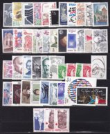 FRANCE - Année 1980 Complète Neuve LUXE - 45 Timbres - 1980-1989