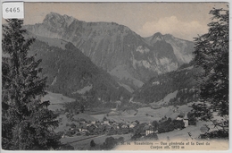 Delcampe - Rossinieres - Vue Generale Et La Dent De Corjon - Rossinière