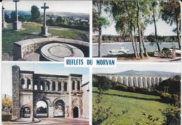 Morvan - Multi Vues : Reflet Du Morvan : Chateau-Chinon, Lac Des Settons, Autun, Barrage De Pannecière - Autres & Non Classés