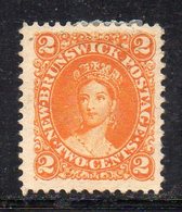 540 490 - NEW BRUNSWICK CANADA' 1860 , Yvert N. 5 Usato (M2200)  SENZA GOMMA - Unused Stamps