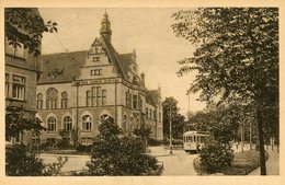 RECKLINGHAUSEN HERZOGSWALL MIT LANDRATSAMT TRAMWAY - Recklinghausen