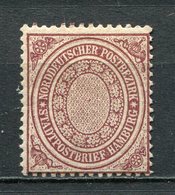 Norddeutscher Bund Nr.24       * Unused        (001) - Norddeutscher Postbezirk (Confederazione Germ. Del Nord)