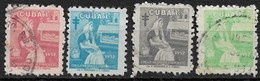 Cuba 1957. Scott #RA35-8 (U) Mother And Child, By Silvia Arrojo Fernandez  (Complete Set) - Portomarken