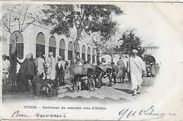 Tunisie - TUNIS - Intérieur Du Marché ( Rue D'Italie) - Tunesien