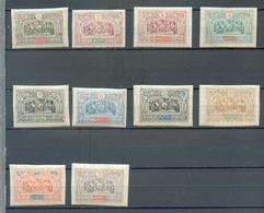 Obock 134 - YT 47-48-49-50-51-52-54-55-56-58 *  - Charnière Complète - Unused Stamps