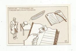 Cp, Bourses & Salons De Collections , 5 E BOURSE DES COLLECTIONNEURS, 1983 ,79 ,BRESSUIRE ,vierge ,illustrateur - Bourses & Salons De Collections