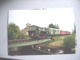 Nederland Holland Pays Bas Stadskanaal Stoomlocomotief Foto 4 Wagons - Stadskanaal