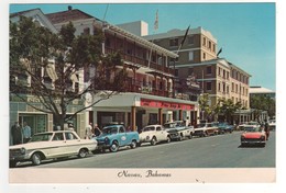 Downtown Bay Street , Nassau Bahamas , Carte , Postcard  Neuve - Bahamas