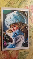 Turkish Doll - New Year - Old Postcard - Giochi, Giocattoli