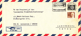 Turkey Air Mail Cover Sent To Sweden 7-1-1982 - Briefe U. Dokumente