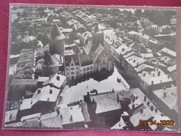 Delcampe - CPSM GF - Bourganeuf - Vue Aérienne - Place De L'Hôtel De Ville - Bourganeuf