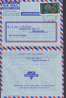 New Zealand Air Mail CROXLEY Aerogramme CHRISTCHURCH 1967 BEEKBERGEN Netherlands Coins Münze Pieces Stamp - Corréo Aéreo