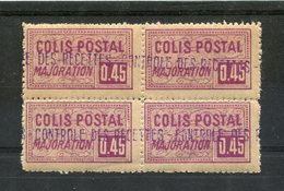 !!!  ALGERIE, COLIS POSTAL N°110 EN BLOC DE 4 NEUF ** - Pacchi Postali