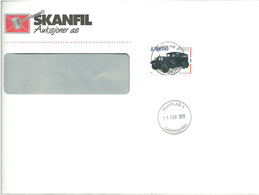 Norway 2017 / 2020 Cover With  Mi 1946 Mustad Gigant, Car / Bus  Cancelled 17.2.2020 - Lettres & Documents