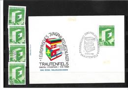 6042v: Österreich 1961, Philatelistenlager In Trautenfels, Beleg Und 4 Postfrische/ Gestempelte Briefmarken - Liezen
