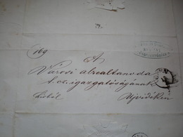 Ex Offo Ofen To Neusatz  1865 A Budapest Tankerulet Kiralyi Fogazdasaga  Buda 1865 Signatures - ...-1867 Voorfilatelie