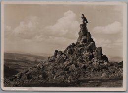 Wasserkuppe - S/w Fliegerdenkmal - Rhoen